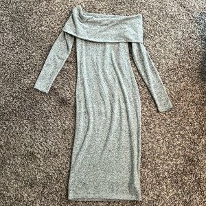 Forever21 Off The Shoulder Sweater Dress